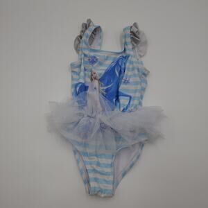 Frozen 2 Toddler Girl One-Piece Tutu Swimsuit Size 2T